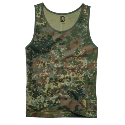 Мъжки потник в зелен камуфлаж Brandit flecktarn