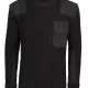 Мъжки плетен пуловер в черен цвят Brandit Military, Блузи и Ризи - Hoodstyle.bg