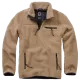 Мъжко яке от плюшен полар в цвят камел Brandit Teddyfleece Troyer, Зимни якета - Hoodstyle.bg