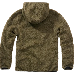 Мъжко пухкаво яке в цвят маслина Brandit Worker Pullover