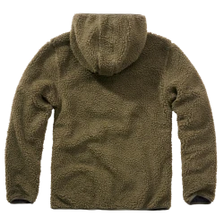 Мъжко пухкаво яке в цвят маслина Brandit Worker Pullover