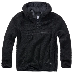 Мъжко пухкаво яке в черен цвят Brandit Worker Pullover