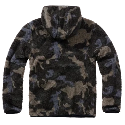 Мъжко пухкаво яке в тъмен камуфлаж Brandit Worker Pullover