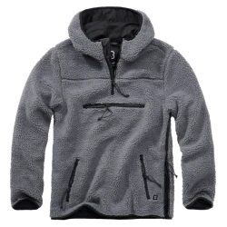 Мъжко пухкаво яке в сив цвят Brandit Worker Pullover
