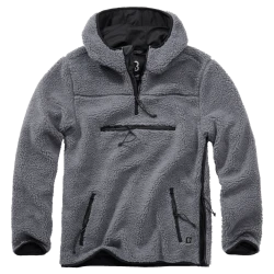 Мъжко пухкаво яке в сив цвят Brandit Worker Pullover