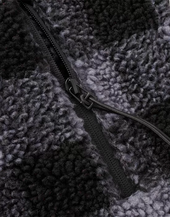 Мъжко карирано яке в сиво Brandit Teddyfleece Worker, Якета - Hoodstyle.bg