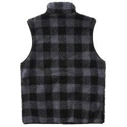 Мъжка жилетка от плюшен полар Brandit Teddyfleece black/grey