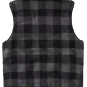 Мъжка жилетка от плюшен полар Brandit Teddyfleece black/grey, Жилетки - Hoodstyle.bg