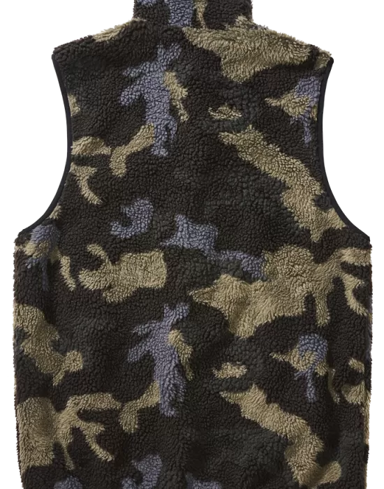 Мъжка жилетка от плюшен полар в тъмен камуфлаж Brandit Teddyfleece Vest, Жилетки - Hoodstyle.bg