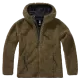 Дамско масленозелено пухкаво яке Brandit Teddyfleecejacket, Якета - Hoodstyle.bg