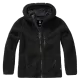 Дамско черно пухкаво яке Brandit Teddyfleecejacket, Якета - Hoodstyle.bg