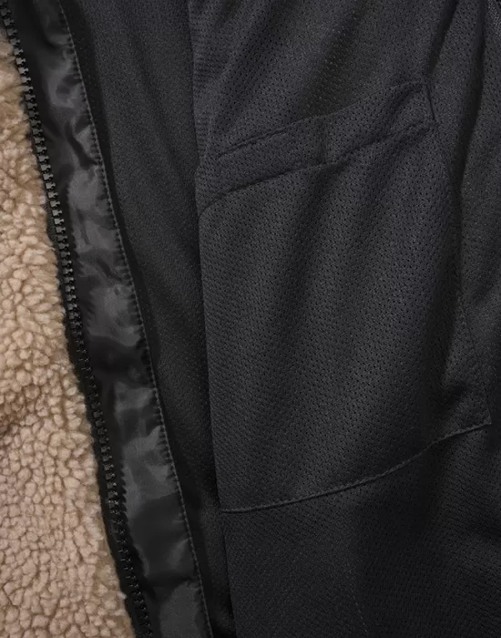 Дамско пухкаво яке в цвят камел Brandit Teddyfleecejacket, Якета - Hoodstyle.bg