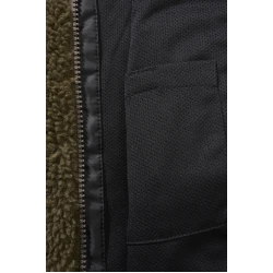Детско пухкаво масленозелено яке Brandit Teddyfleece jacket
