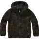 Детско пухкаво камуфлажно яке Brandit Teddyfleece jacket woodland, Деца - Hoodstyle.bg