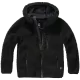 Детско пухкаво черно яке Brandit Teddyfleece jacket, Деца - Hoodstyle.bg