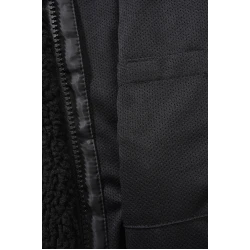 Детско пухкаво черно яке Brandit Teddyfleece jacket