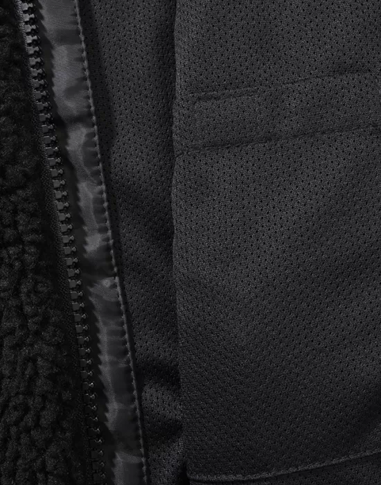 Детско пухкаво черно яке Brandit Teddyfleece jacket, Деца - Hoodstyle.bg