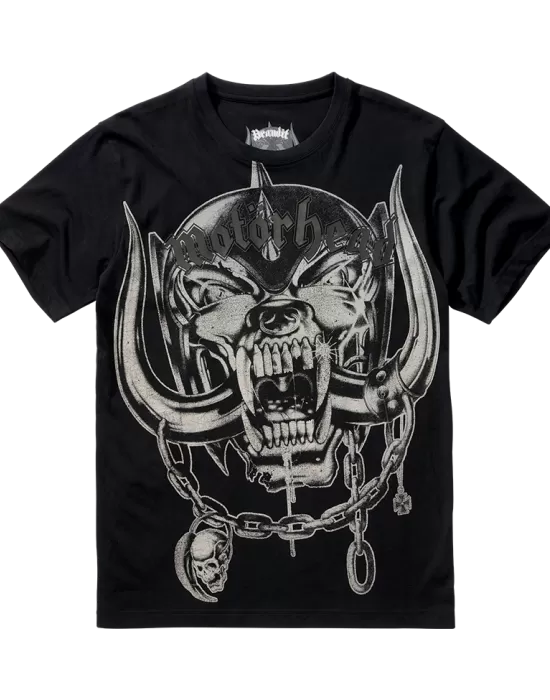 Тениска в черен цвят Motorhead Warpig Print, Тениски - Hoodstyle.bg