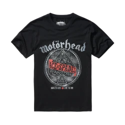 Тениска в черен цвят Motorhead Ace of Spades 