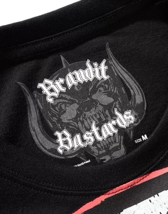 Тениска в черен цвят Motorhead T-Shirt Rock Roll, Тениски - Hoodstyle.bg