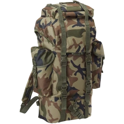 Туристическа раница в камуфлаж Brandit Combat woodland