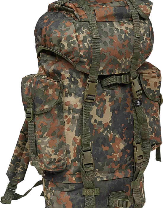 Туристическа раница в камуфлаж Brandit Combat flecktarn, Раници - Hoodstyle.bg