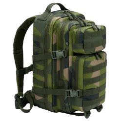 Туристическа раница в камуфлаж 25 л. Brandit US Cooper swedish camo M90