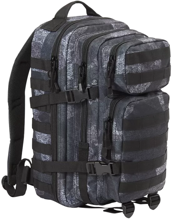 Туристическа раница камуфлаж 25 л. Brandit US Cooper night camo digital, Раници - Hoodstyle.bg