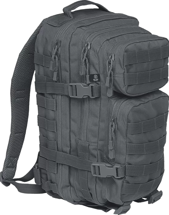 Туристическа раница в тъмносиво 25 л. Brandit US Cooper anthracite, Раници - Hoodstyle.bg