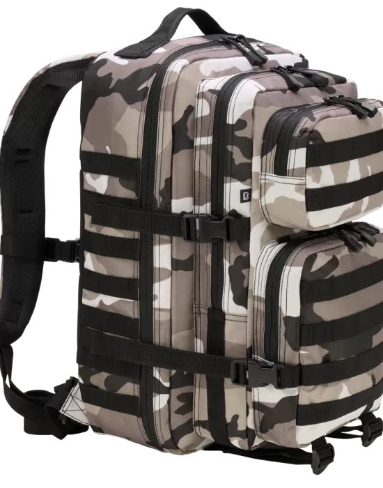 Туристическа раница камуфлаж 40 л. Brandit US Cooper Large urban, Раници - Hoodstyle.bg