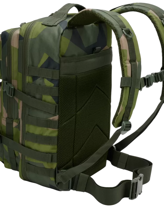 Туристическа раница камуфлаж 40 л. Brandit US Cooper Large swedish camo M90, Раници - Hoodstyle.bg