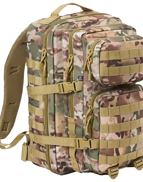 Туристическа раница в тактически камуфлаж 40 л. Brandit US Cooper Large, Раници - Hoodstyle.bg