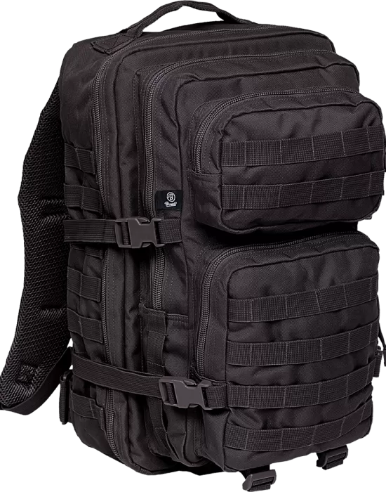 Туристическа раница черна 40 л. Brandit US Cooper Large, Раници - Hoodstyle.bg