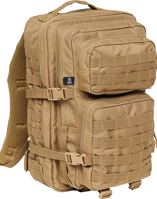Туристическа раница в цвят камел 40 л. Brandit US Cooper Large, Раници - Hoodstyle.bg