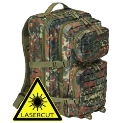 Туристическа раница камуфлаж 40 л. Brandit US Lasercut flecktarn