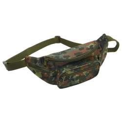 Чанта за рамо в камуфлаж Brandit Pocket Hip Bag flecktarn