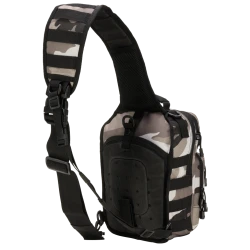 Функционална чанта в камуфлаж Brandit US Cooper Sling Pack Medium urban