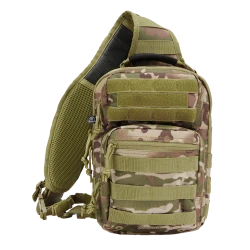 Функционална чанта в тактически камуфлаж Brandit US Cooper Sling Pack Medium