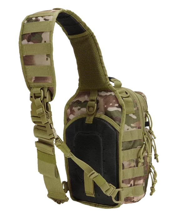 Функционална чанта в тактически камуфлаж Brandit US Cooper Sling Pack Medium, Чанти - Hoodstyle.bg