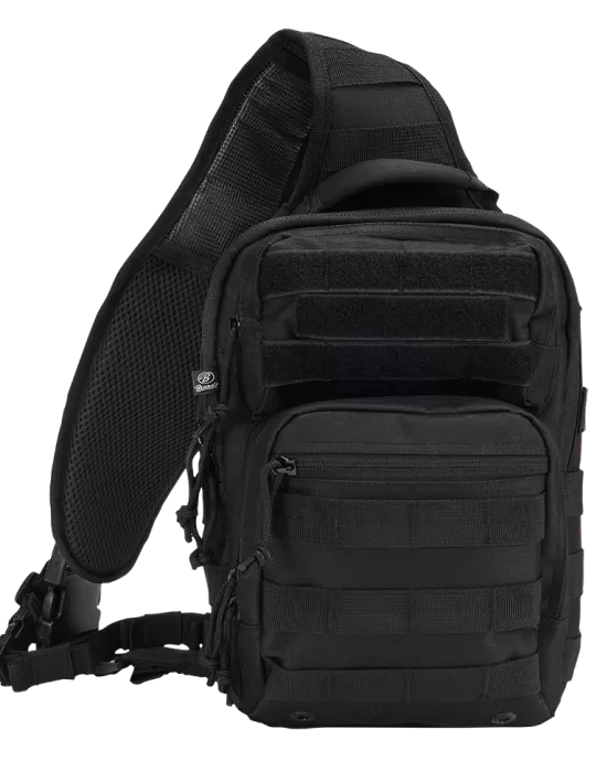 Функционална чанта в черно Brandit US Cooper Sling Pack Medium, Чанти - Hoodstyle.bg