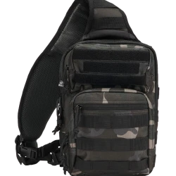 Функционална чанта в тъмен камуфлаж Brandit US Cooper Sling Pack Medium