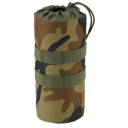 Държач за бутилка в камуфлажен цвят Molle I woodland