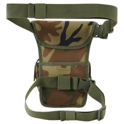Тактическа чанта за бедро в камуфлаж Brandit Side Kick woodland