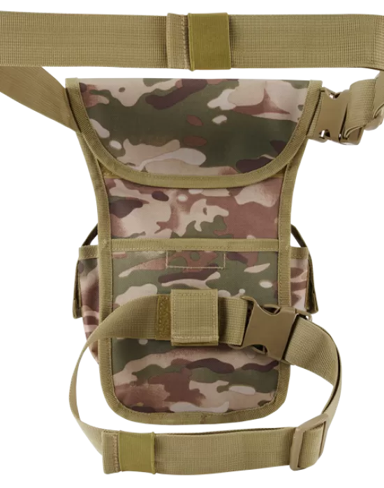 Тактическа чанта за бедро в камуфлаж Brandit Side Kick tactical camo, Чанти за бедро - Hoodstyle.bg