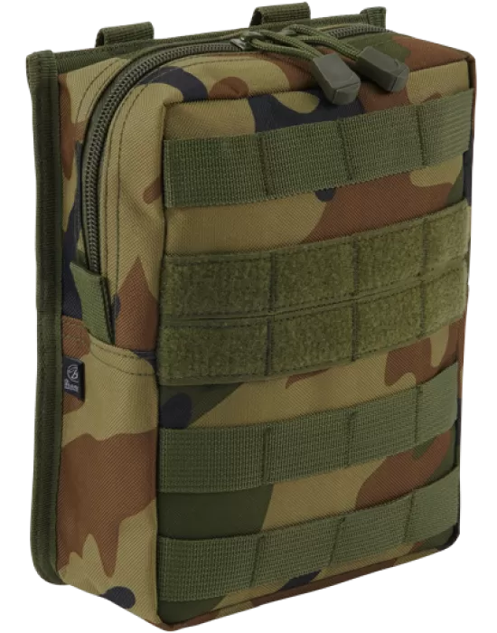 Функционален несесер в камуфлажен цвят Molle Pouch Cross woodland, Чанти и Раници - Hoodstyle.bg