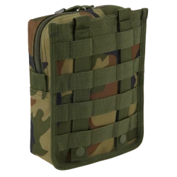 Функционален несесер в камуфлажен цвят Molle Pouch Cross woodland
