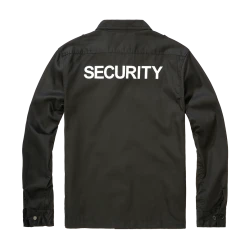 Мъжка риза в черен цвят Security US